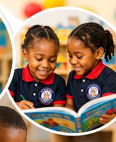 Children reading together